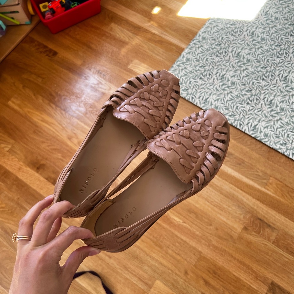 Nisolo Women's Brown Leather Loafers